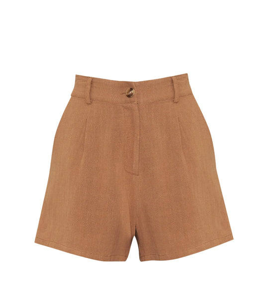 Averie Shorts | Walnut