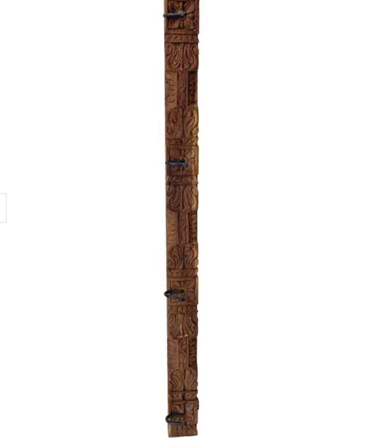 Wooden 4 Hook | Medium