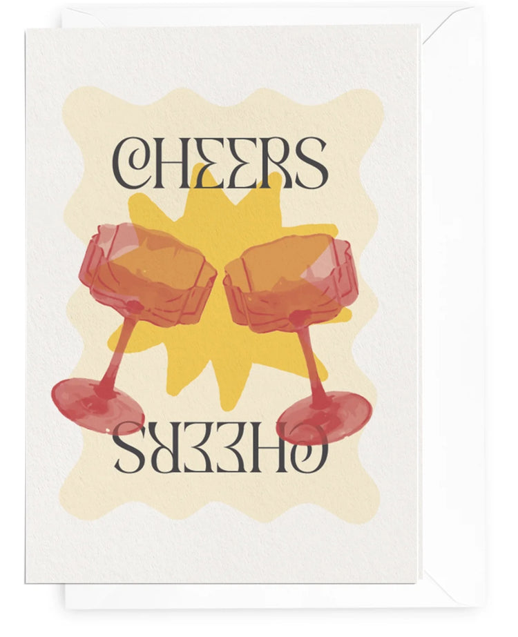 'Cheers' Luma Greeting Card