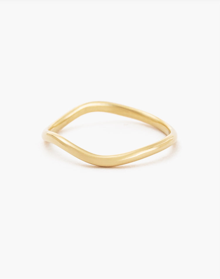 Vacation Stacking Ring | 18K Gold Vermeil