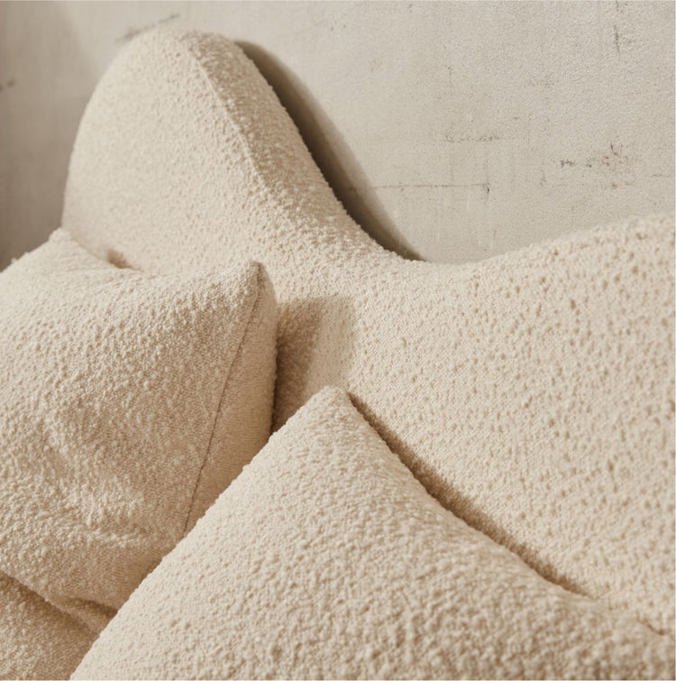 Bernard Boucle Cushion Cover | Ivory