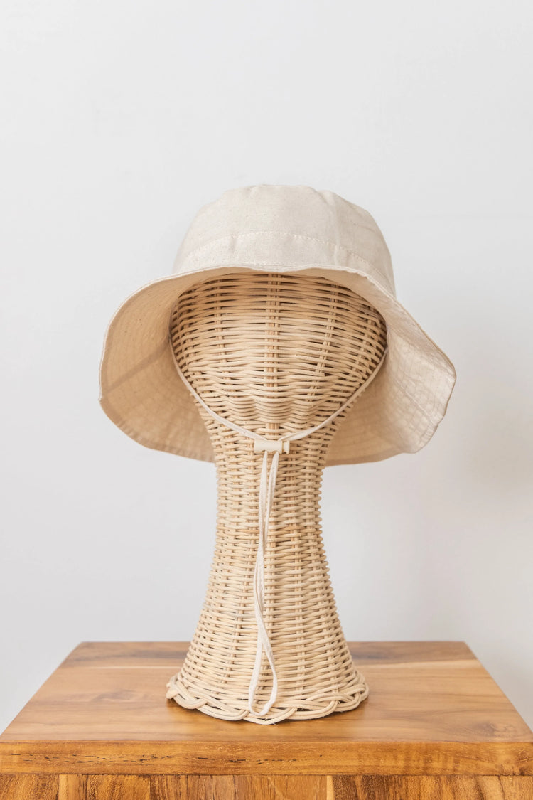 Cotton Sun Hat | Oatmeal