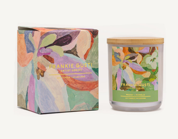 ARTIST SERIES CANDLE | PEONY + POMELO