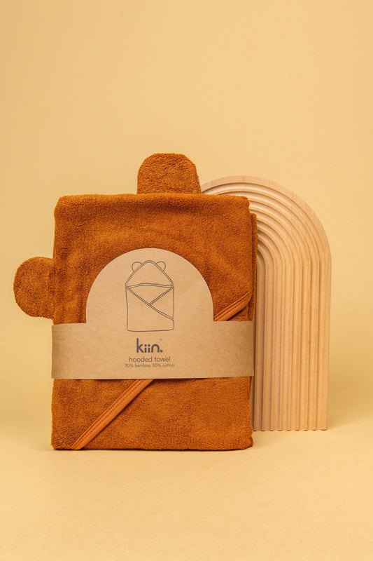 Hooded Towel | Rust