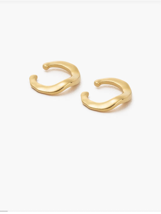 Contour Ear Cuff | 18K Gold Plated