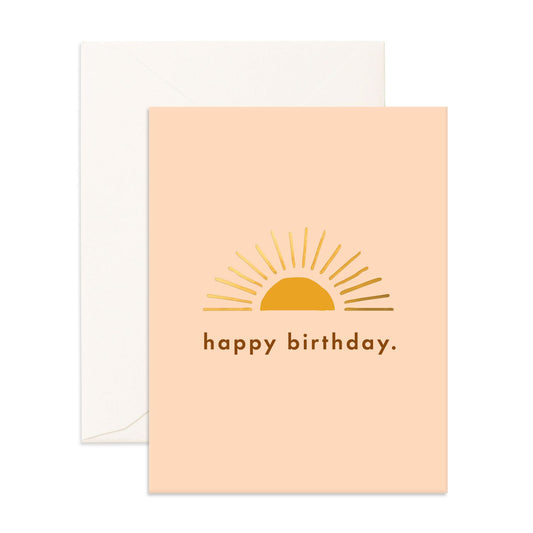 Birthday Sun Card