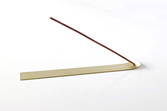 Gold Incense Holder by Kirsty Lief